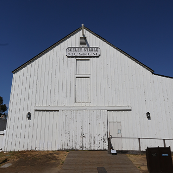 Seeley Stables front entrance